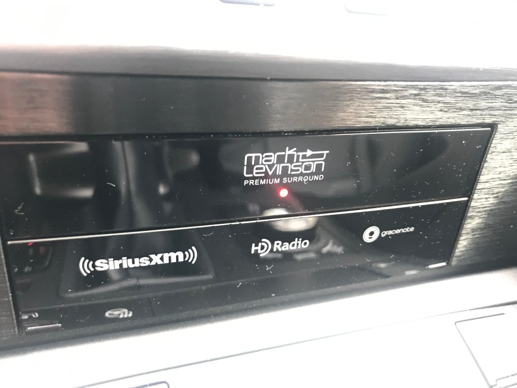 a shot of the The Mark Levinson sound system