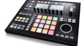 A Native Instruments Maschine Studio sound machine