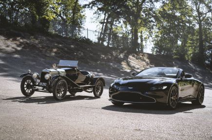 Q by Aston Martin Vantage Roadster Honors a 100-Year-Old Survivor