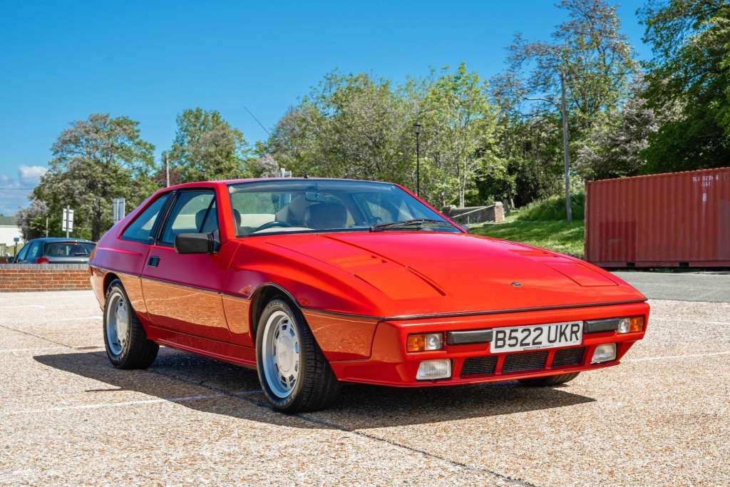this red 1984 Lotus Excel is the most affordable vintage lotus 