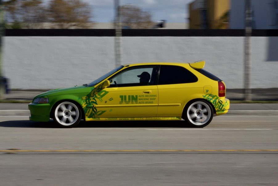 Jun Auto Civic driving