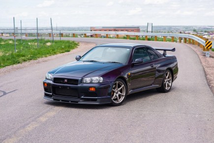 This 1999 Nissan Skyline GT-R Just Set an R34 Auction Record