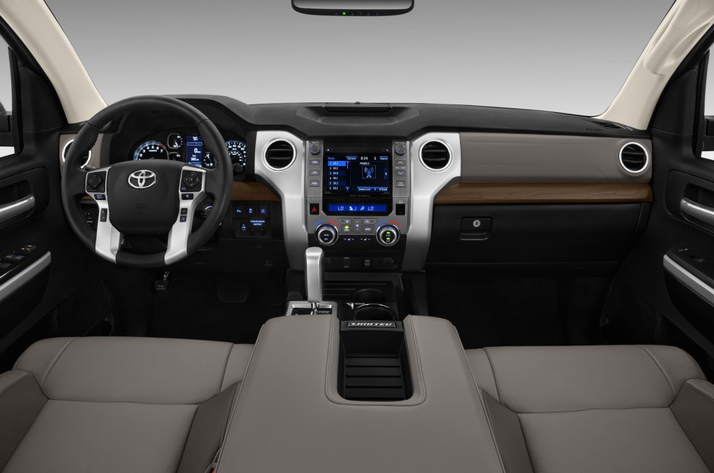 The interior of the 2019 Tundra