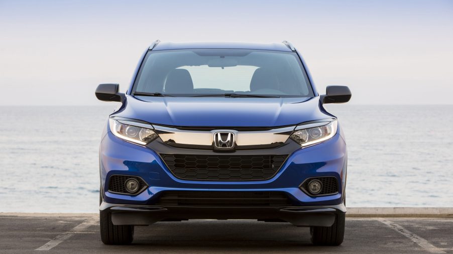 The front of a 2020 Honda HR-V
