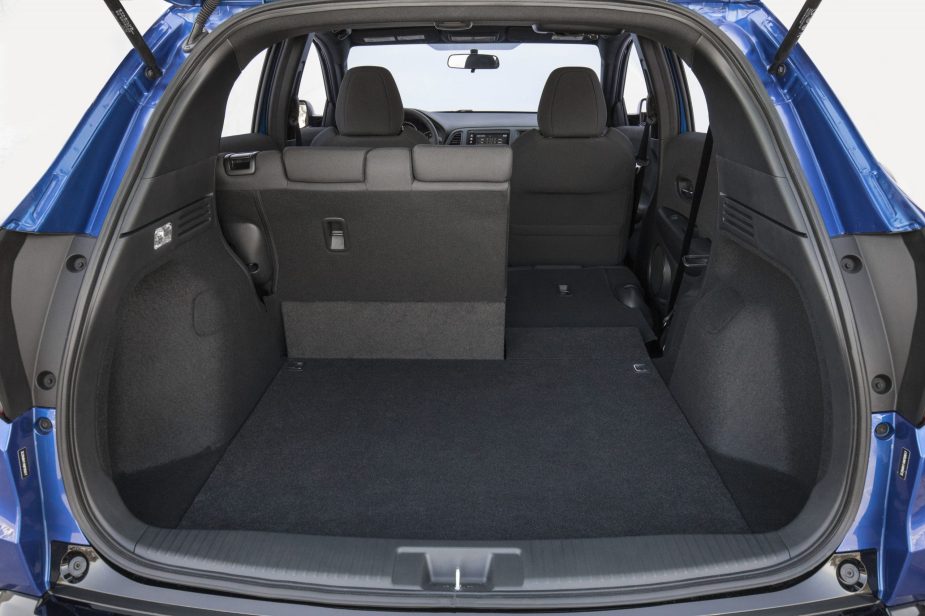 The HR-V has Honda's Magic Seats that fold in a variety of ways. 