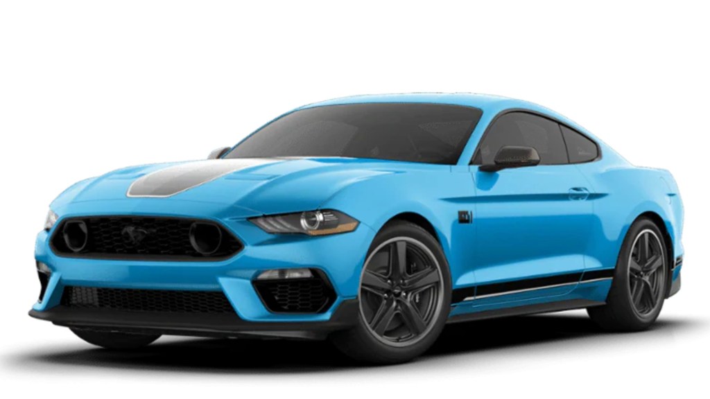 2021 Ford Mustang Mach 1.