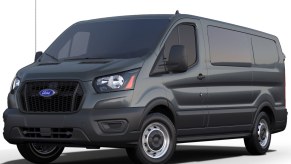 2021 Ford Transit in Abyss Gray