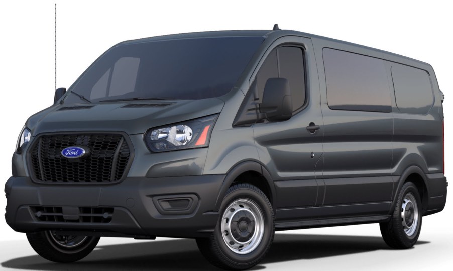 2021 Ford Transit in Abyss Gray