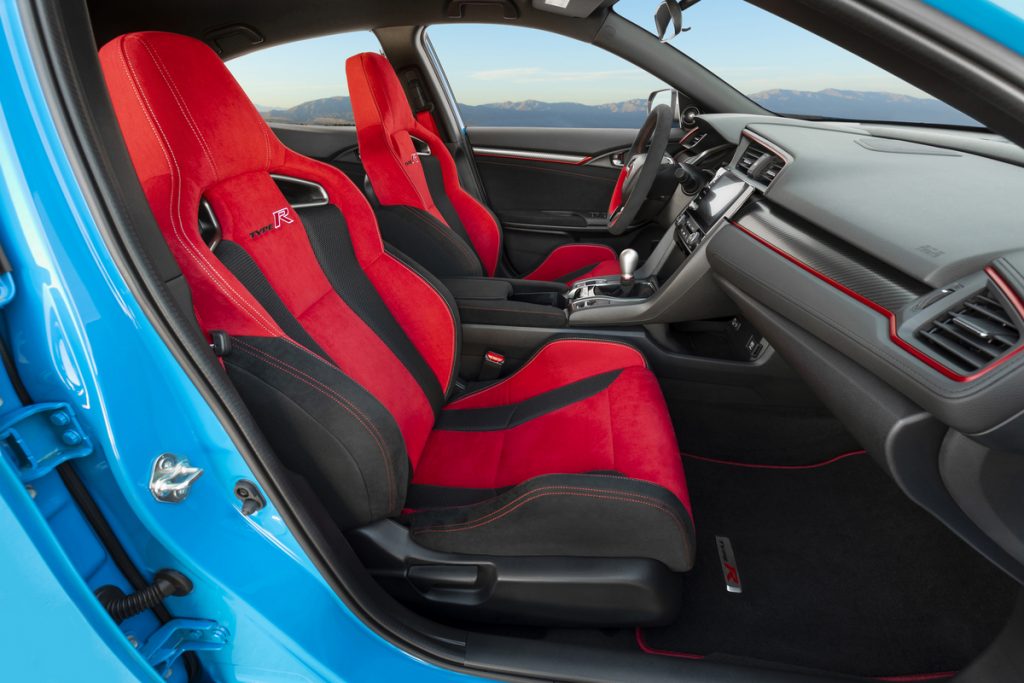 2021 Honda Civic Type R interior