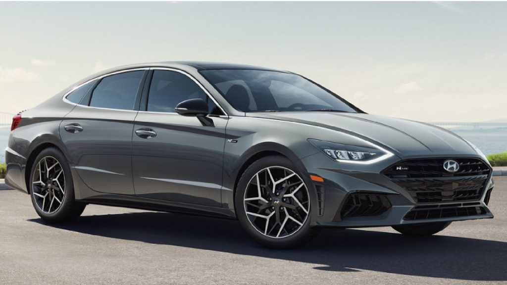 The 2021 Hyundai Sonata. 