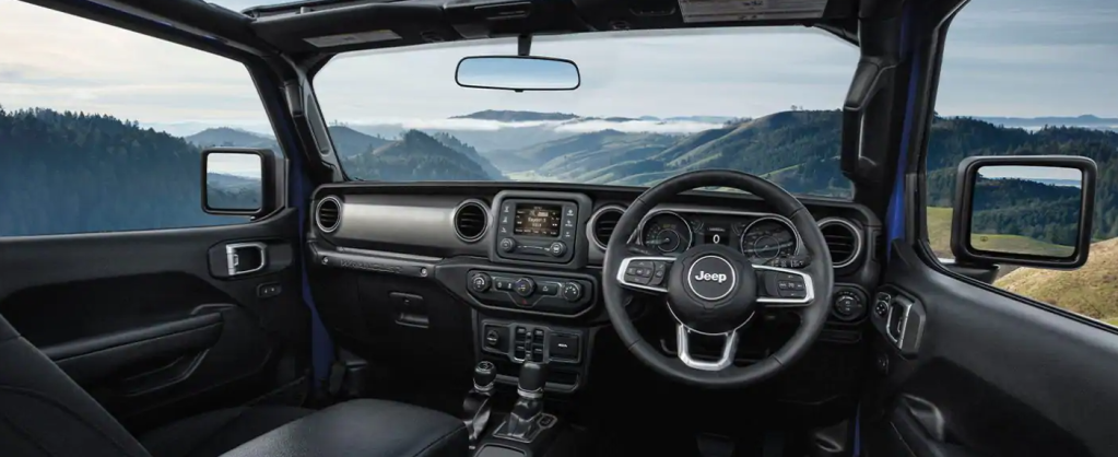 2021 Jeep Wrangler RHD Interior
