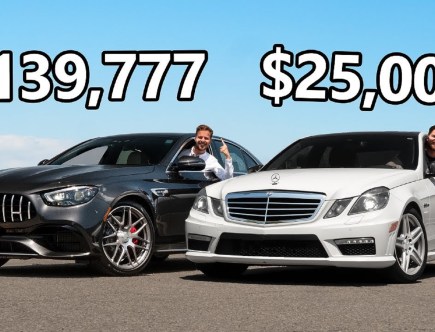 New vs. Used: Can a $21K Mercedes E63 AMG Keep up With a $116K One?