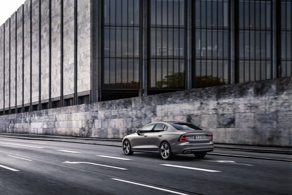 2021 Volvo S60 Inscription, in Pebble Grey metallic, one of the best new cars under $50,000