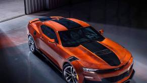 2022 Chevy Camaro in new Vivid Orange color