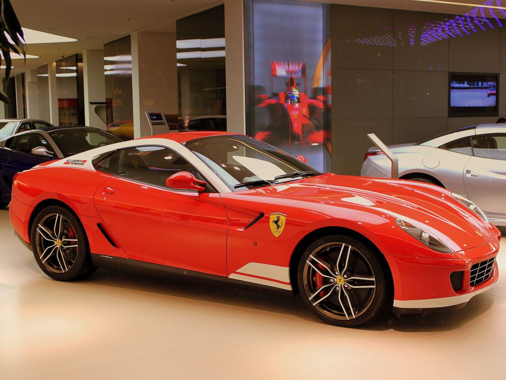 599 GTB 60F1 Alonso in showroom