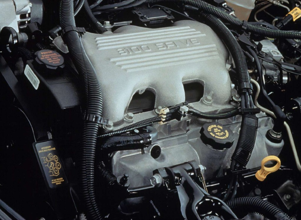 A GM LG8 3.1-liter V6 as used in a 2002 Chevrolet Malibu