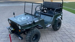 Electric Alibaba Mini Jeep