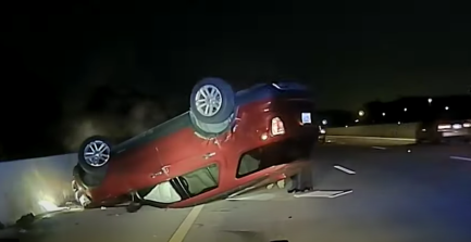Watch: Why Did Arkansas Police Flip This Pregnant Woman’s Car?