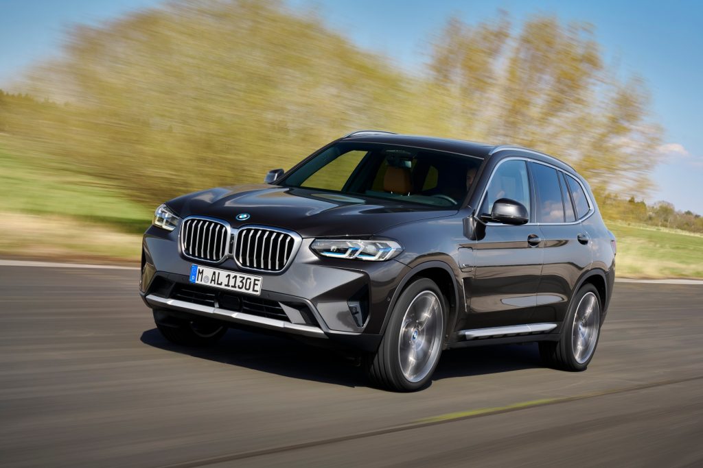 2021 BMW X3 front shot