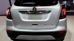 Silver 2020 Buick Encore is on display at the 112th Annual Chicago Auto Show
