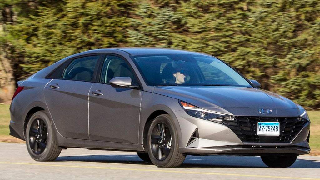 2021 Hyundai Elantra being tested by Consumer reports