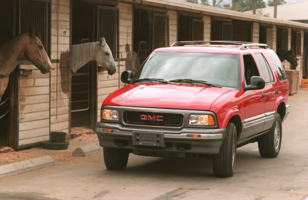 A GMC Jimmy is a car name shared with humans
