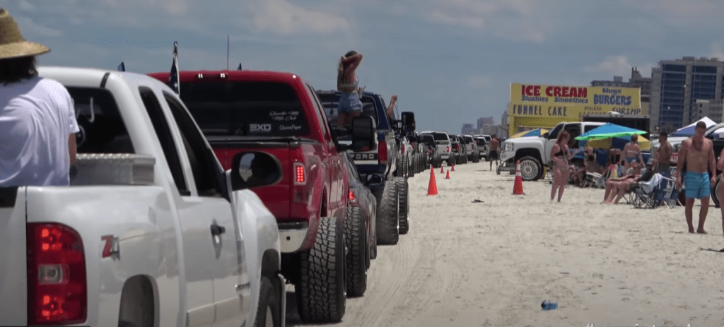 Daytona Beach 2021 Truck Meet on Daytona Beach