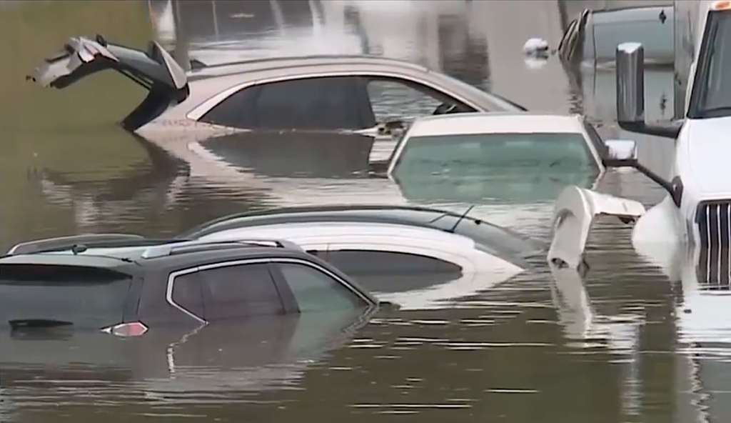 Detroit area flooded