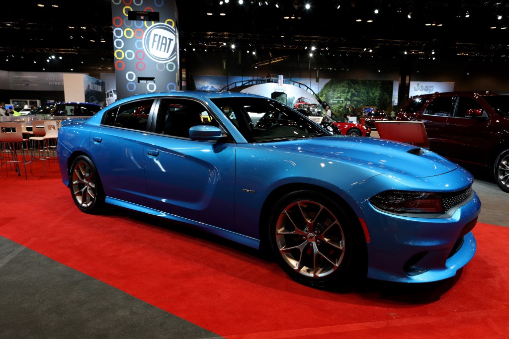 2019 Dodge Charger RT is on display at the 111th Annual Chicago Auto Show at McCormick Place