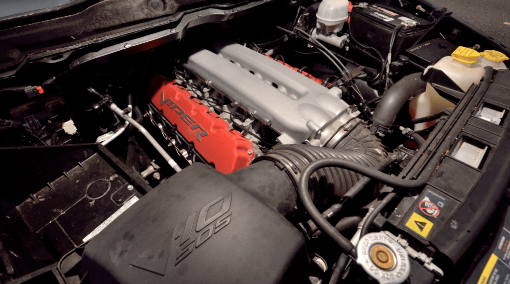 Dodge Ram SRT-10 Viper Truck engine compartment