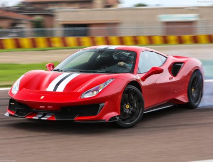 $500,000 Ferrari 488 Pista Gets Wrecked by a $5,000 Renault Twingo