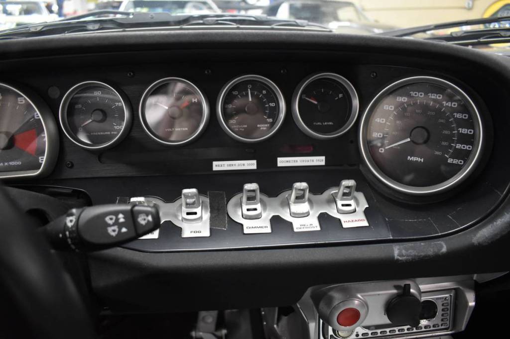 First running Ford GT prototype dash