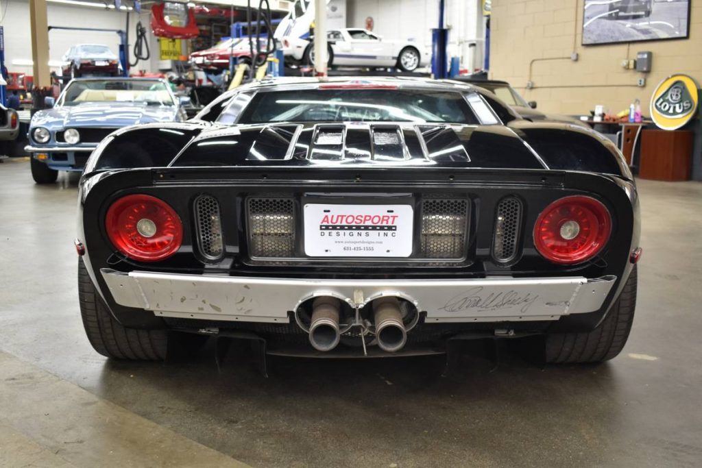 First running Ford GT prototype rear shot