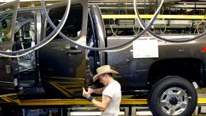 GM truck assembly
