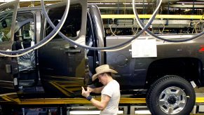GM truck assembly