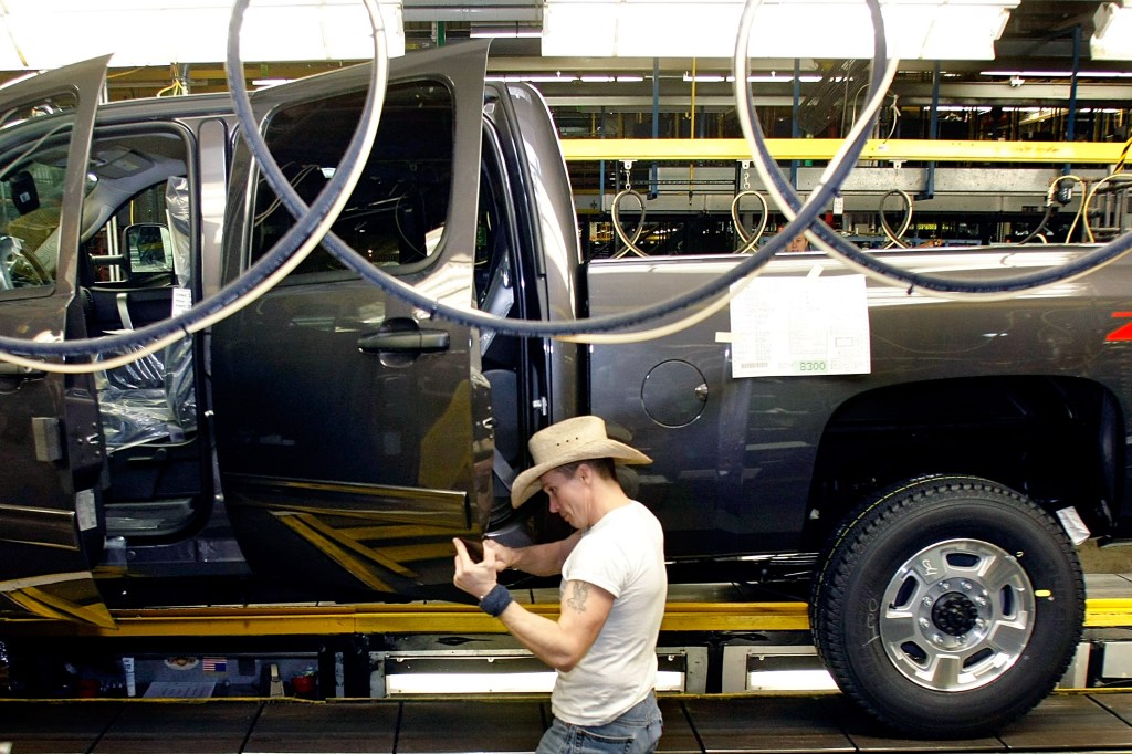 GM truck assembly