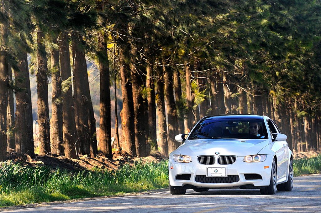 A white BMW M3 like this one is the best sports car under $25,000