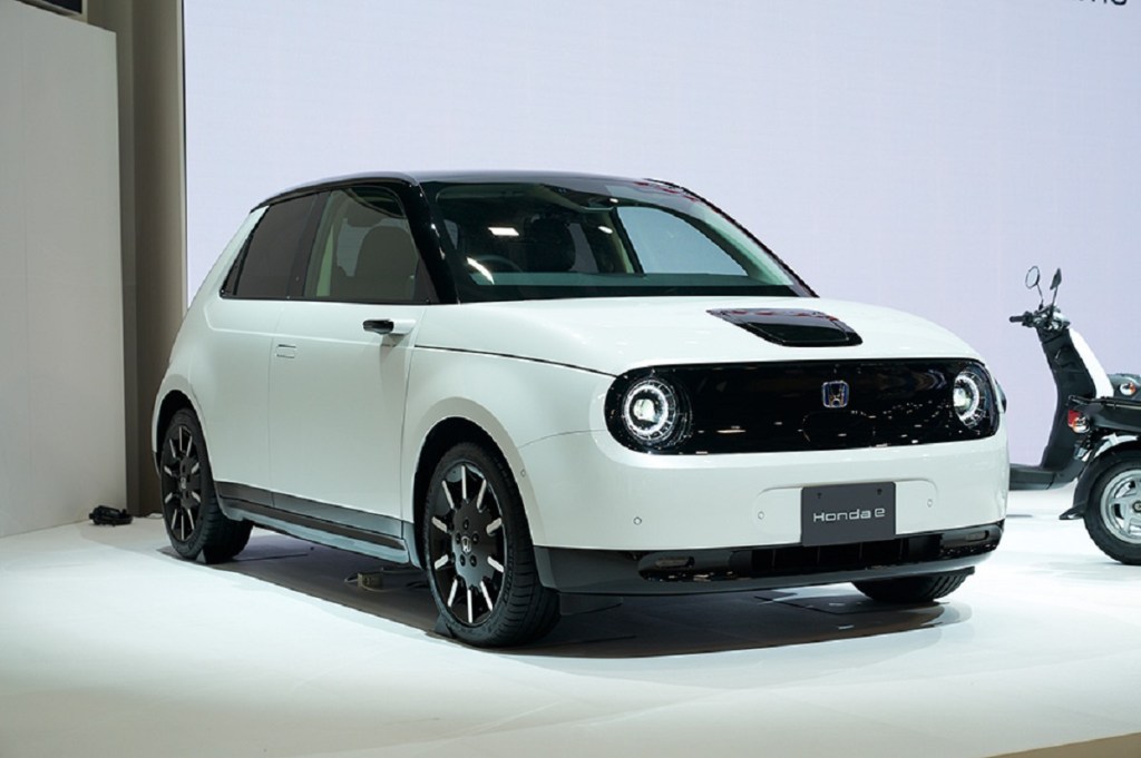 The U.K. Honda e has camera based mirrors.