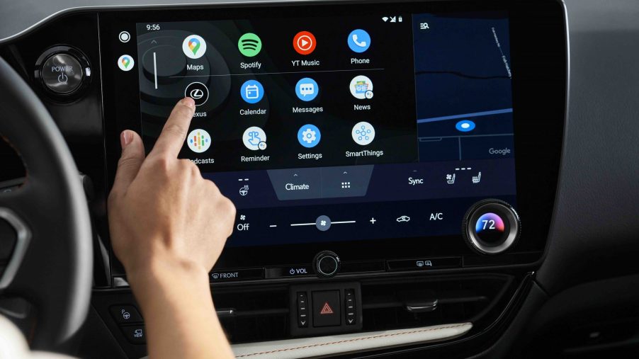 Lexus' new infotainment interface