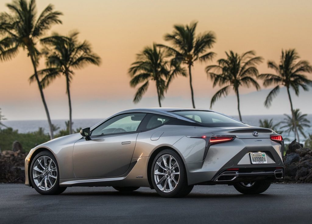 2018 Lexus LC 500 rear