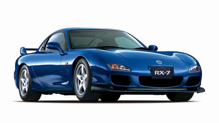 1995 Mazda RX-7 in blue