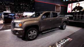 2015 GMC Canyon, at the 106th Annual Chicago Auto Show, at McCormick Place