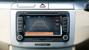 2009 Volkswagen Passat CC Coupe reversing screen