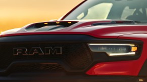 Ram TRX front end close up