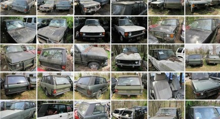 A Barn Find Horde of Vintage Range Rovers Could Be Yours for Only $73,000