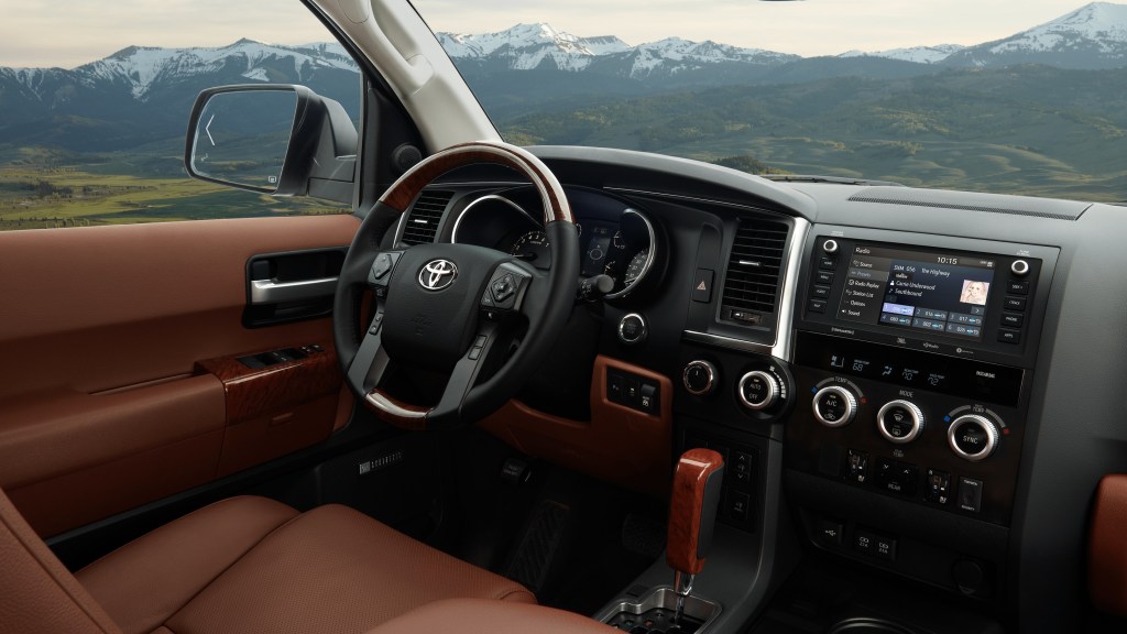 2021 Toyota Sequoia interior