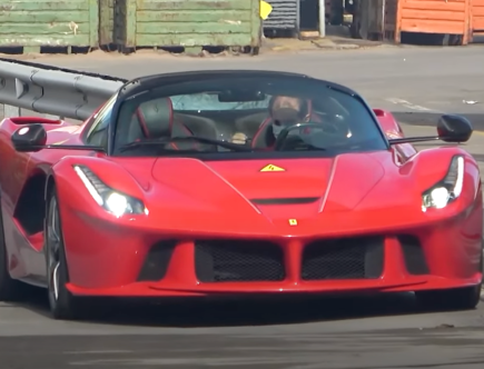 Unusual Ferrari LaFerrari Prototype Reappears in Spy Video