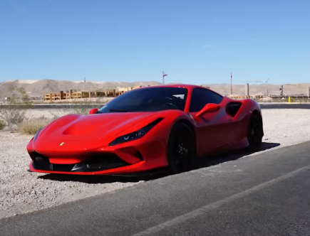 Ferrari F8 Tributo Rental Car Gets Wrecked With a Cracked Frame Almost Immediately