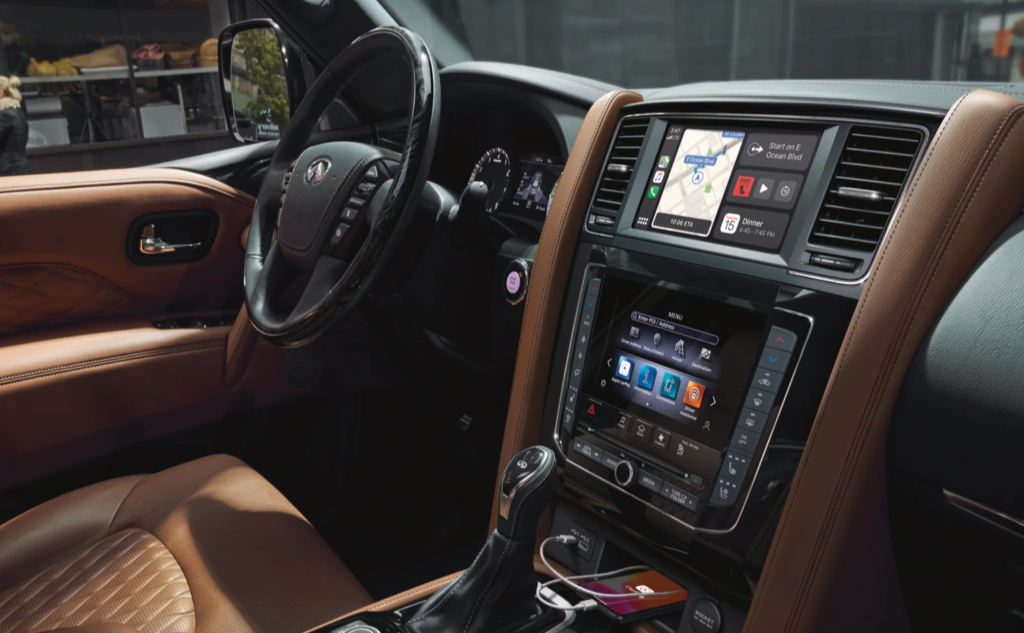 2021 Infiniti QX80 interio