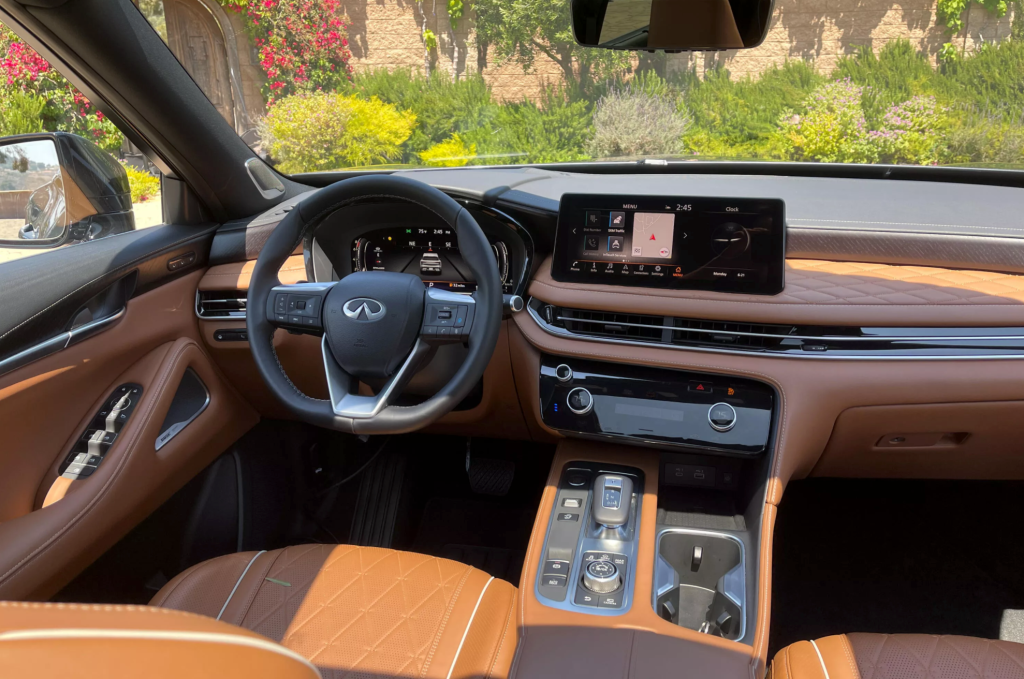 2022 Infiniti QX60 interior